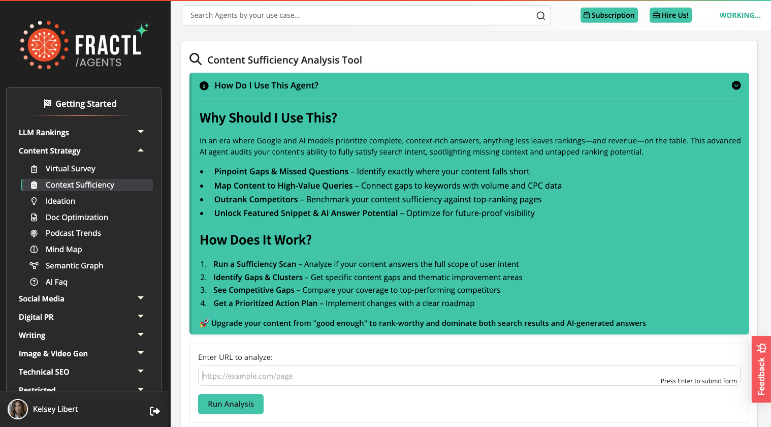 Sufficient Context Agent Dashboard